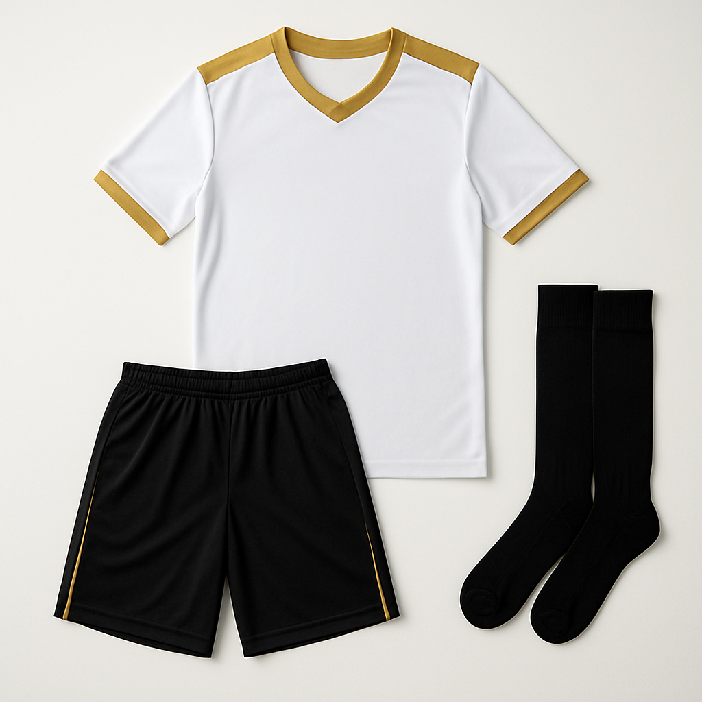 Kit Primera Equipacion Dorado